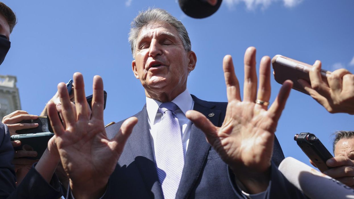 Joe Manchin lashes out at reporter over Biden social spending bill negotiations: 'This is bulls***. You’re bulls***!'