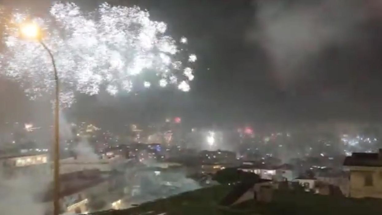 City mayor bans New Year's Eve fireworks citing COVID, climate. But residents rebel with stunning displays.