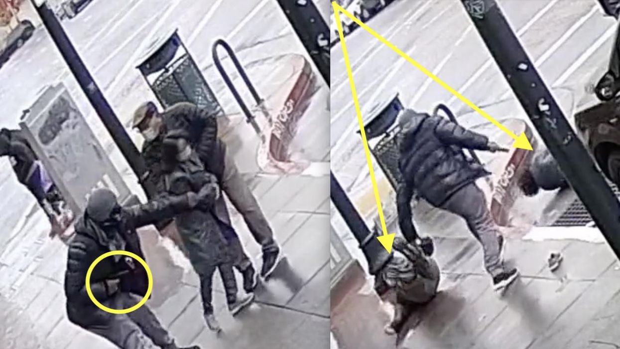 'Give me your f***ing purse!': One day after Christmas, an elderly married couple is assaulted, robbed at gunpoint on busy street in broad daylight