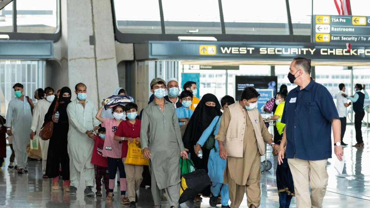 Thousands of Afghan refugees remain on American military bases awaiting resettlement in the US