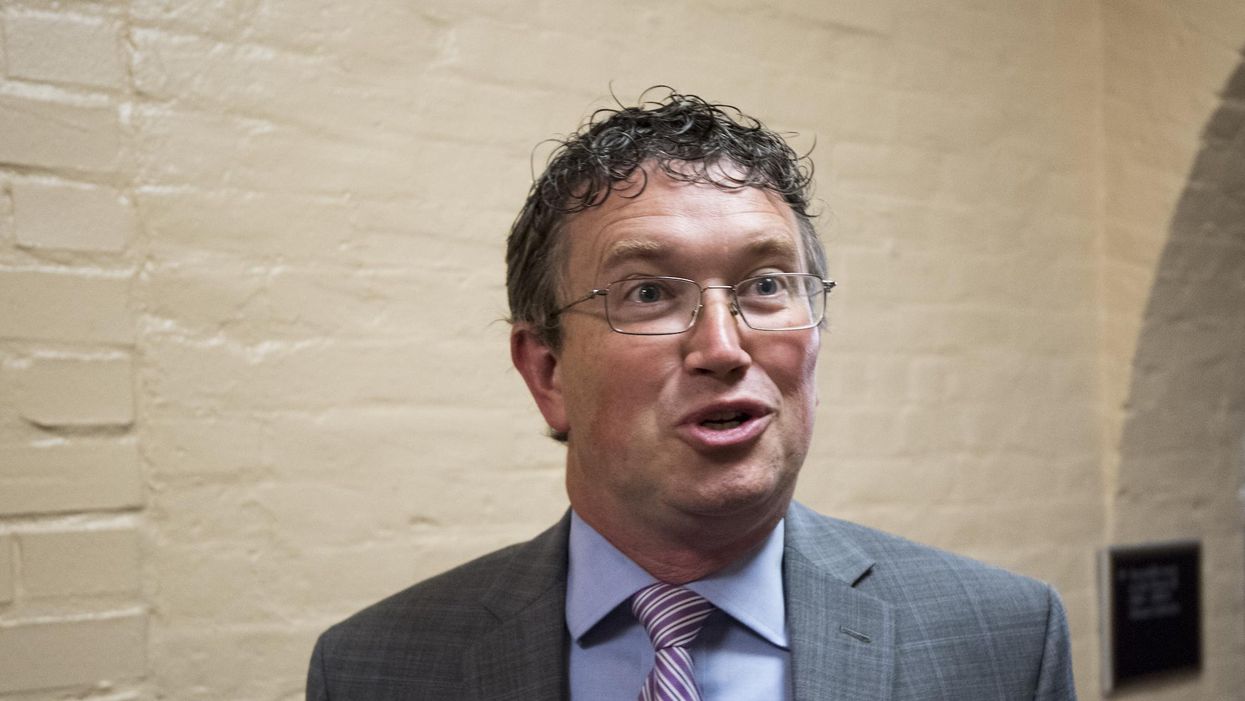 Rep. Thomas Massie mocks Pelosi's choice for Transportation Committee by posting video of her parking a car