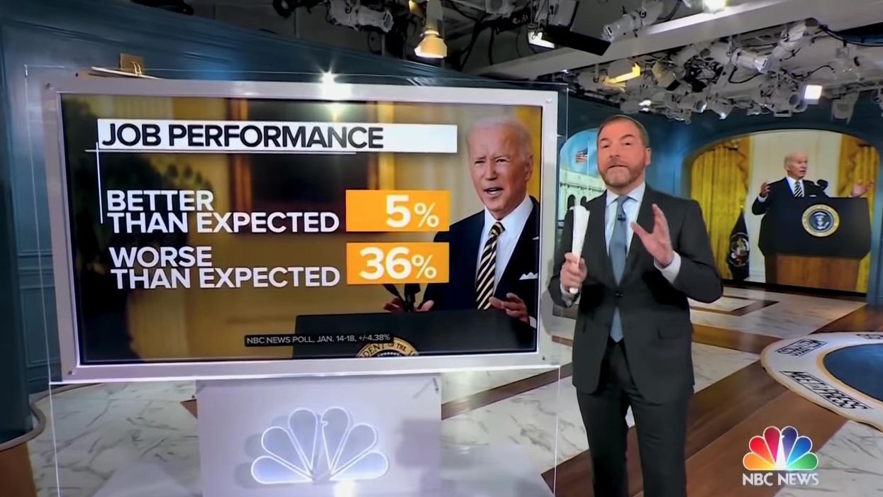 NBC News anchor warns Democrats face 'shellacking' in 2022 midterm elections, admits Biden has 'lost his identity'