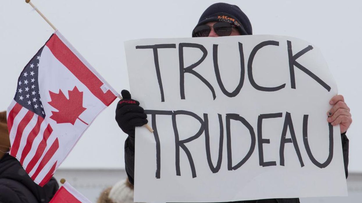 Truckers protest Canadian vaccine mandate with impressive 'Freedom Convoy'