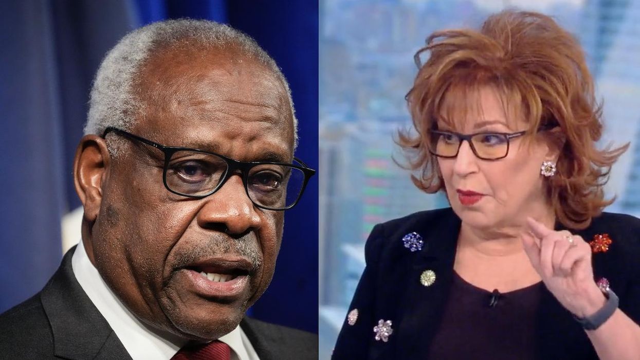 Leftist Joy Behar admits 'black guy' Justice Clarence Thomas of the Supreme Court is also intelligent: 'I'll give it to him — he's a smart guy'
