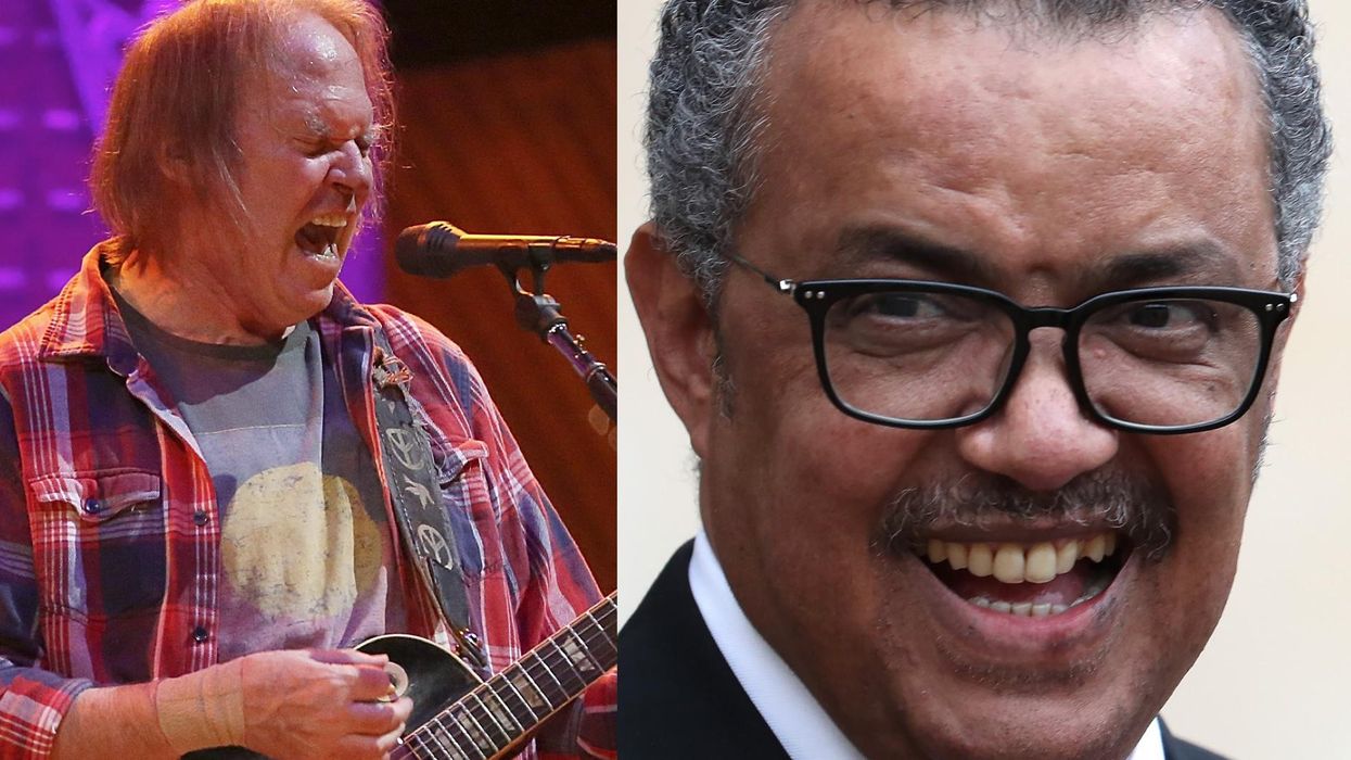 WHO director thanks Neil Young for pulling his songs off Spotify over Joe Rogan's podcast