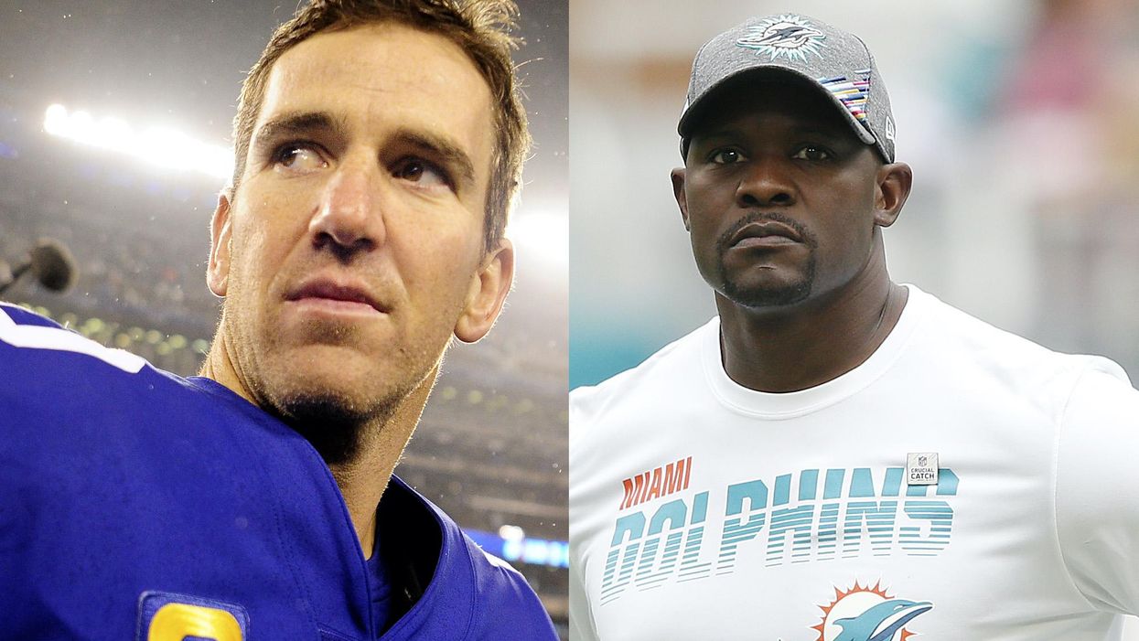 Eli Manning defends NY Giants against discrimination claim from Brian Flores: 'I don’t think there was any wrongdoing there'
