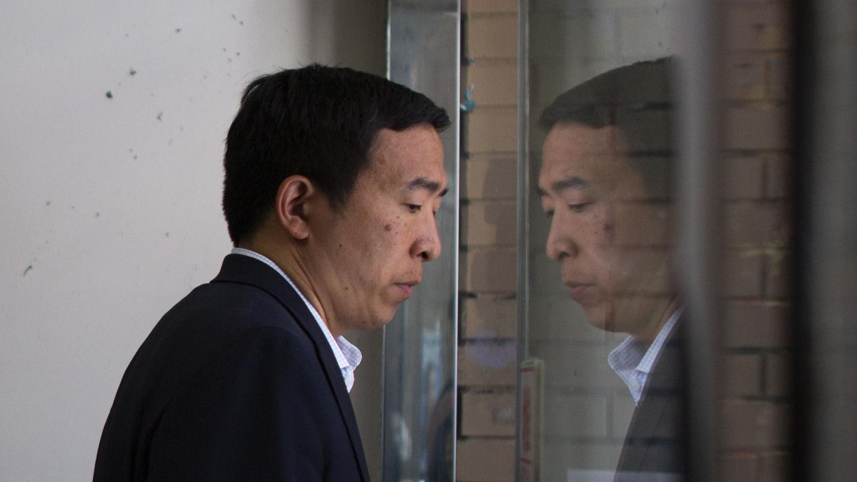 Andrew Yang reveals how little he trusts his own judgment with a single tweet