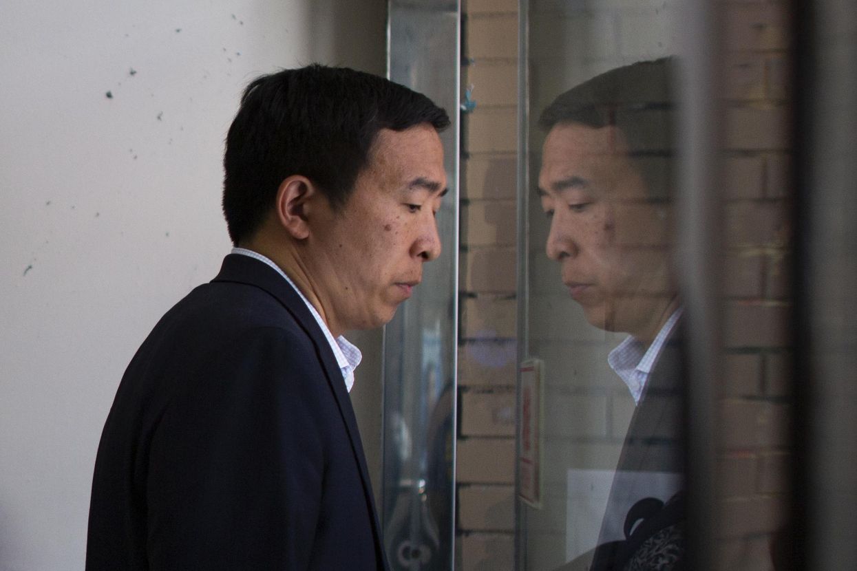 Andrew Yang reveals how little he trusts his own judgment with a single tweet