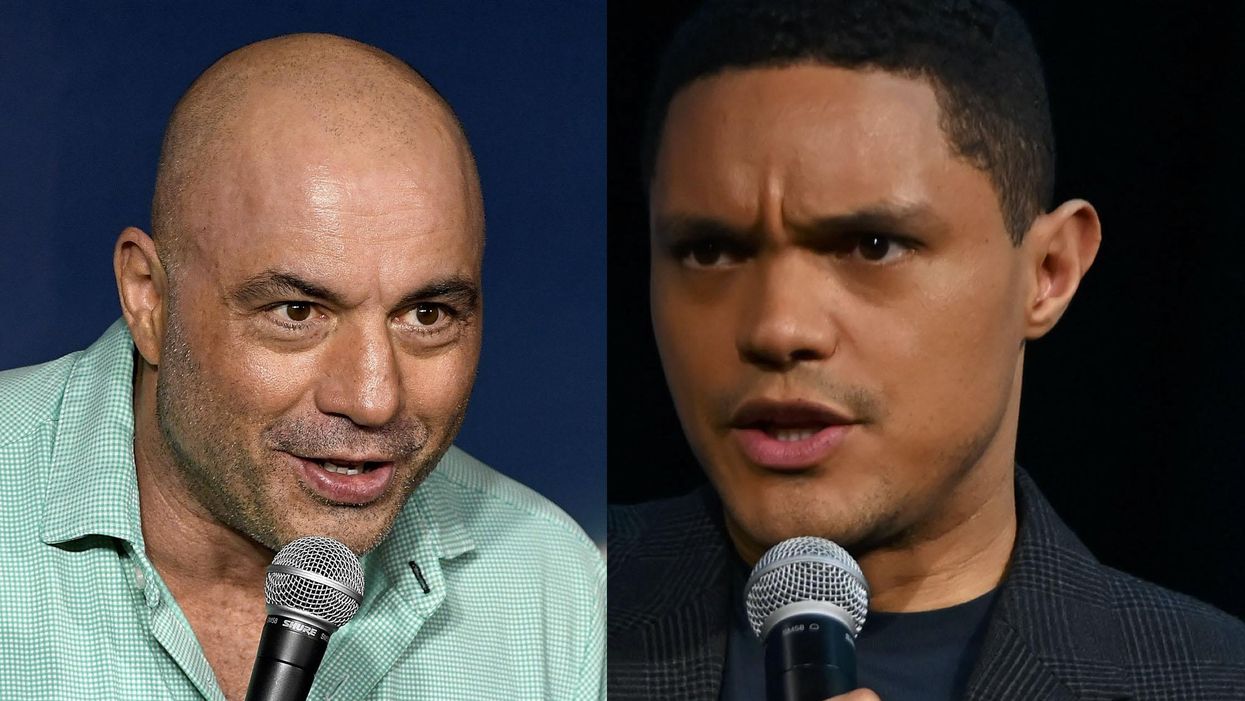 Daily Show host Trevor Noah gets lambasted online for his hypocrisy on the Joe Rogan controversy