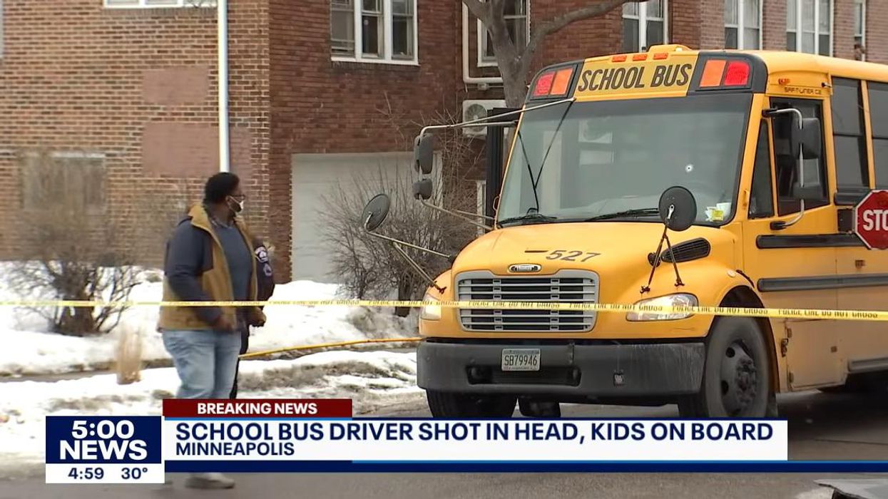 Minneapolis school bus driver shot in the head while young students still on board