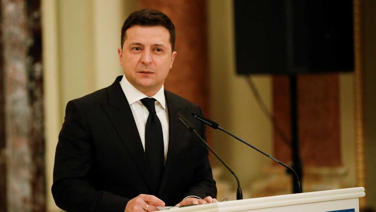 Ukrainian president says Russia could attack during the Olympics