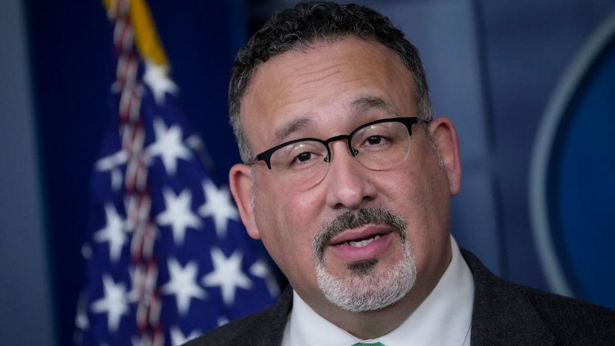 'Most tone deaf tweet of all time': Education Secretary Miguel Cardona says students' smiles are why he loves teaching