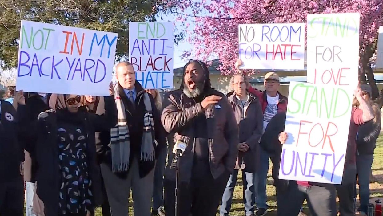 Activists rage over racist vandalism at a Sacramento high school. The district says a black student was caught on camera committing the hoax.
