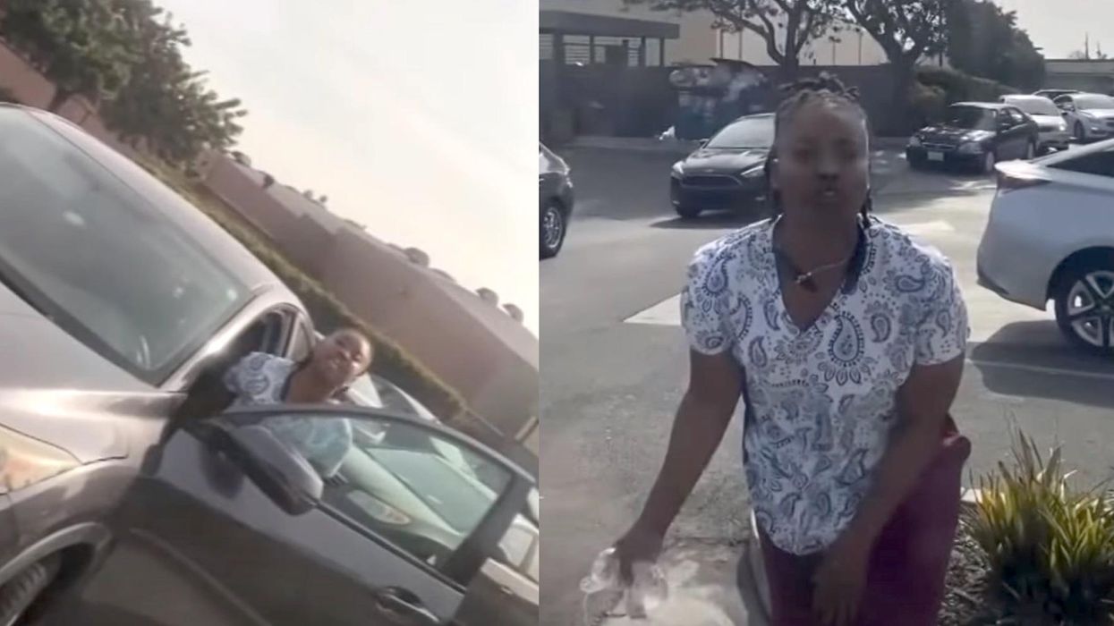 Woman rams a mom at a McDonald's drive-thru in alarming road rage incident caught on video