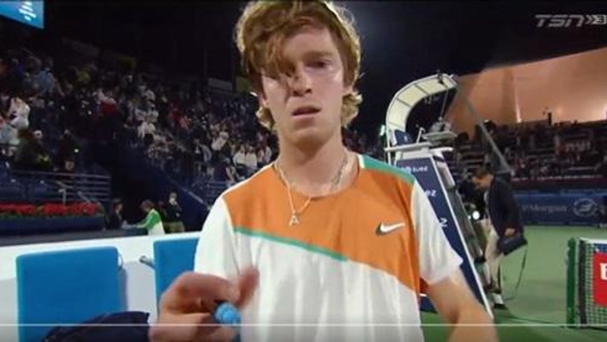 'He is risking his life': Russian tennis star shows what true courage looks like
