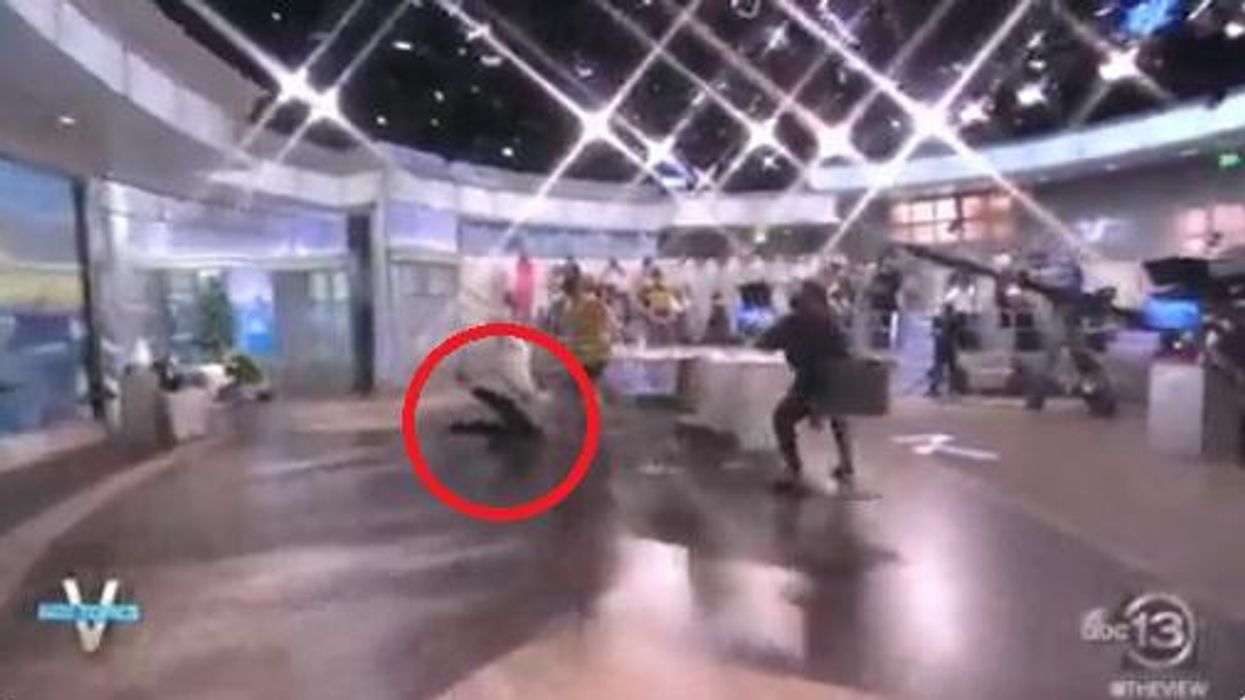 'Who do I sue?' Joy Behar laughs off dramatic face plant during live show