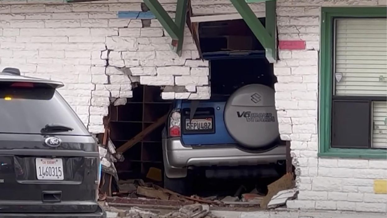 19 children injured after a driver crashes her car through the wall of a Christian daycare center in California