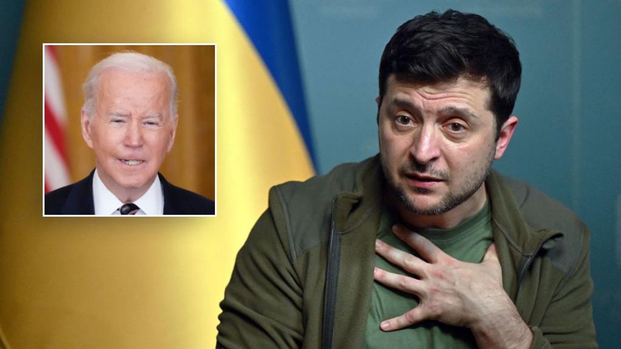 Ukraine President Zelenskyy takes apparent shot at Biden over inaction in face of Russian aggression