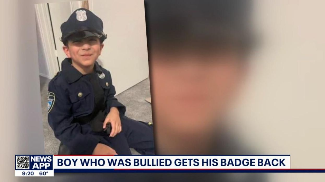 Houston-area police make third-grade boy one of their own after he was bullied at school