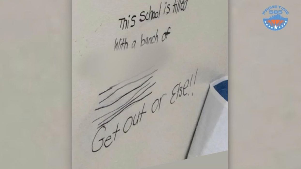 Here we go again: Racist note in school restroom — which led to campus protest — reportedly written by student of color