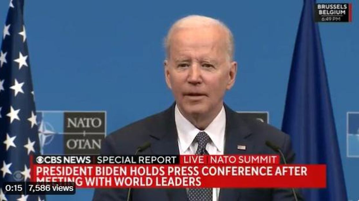 Biden: Expect 'real' food shortages due to sanctions — oh, and sanctions never work