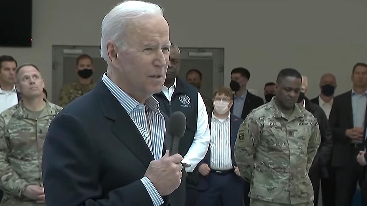 White House has to clean up Biden's embarrassing gaffe to US soldiers in Poland to avoid international incident