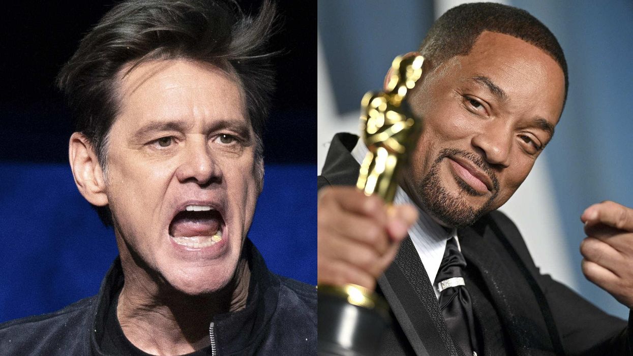 Jim Carrey was 'sickened' by 'spineless' celebrities applauding Will Smith at Oscars