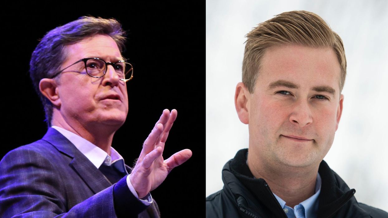 Stephen Colbert suggests Fox News reporter should be slapped over his question to Biden