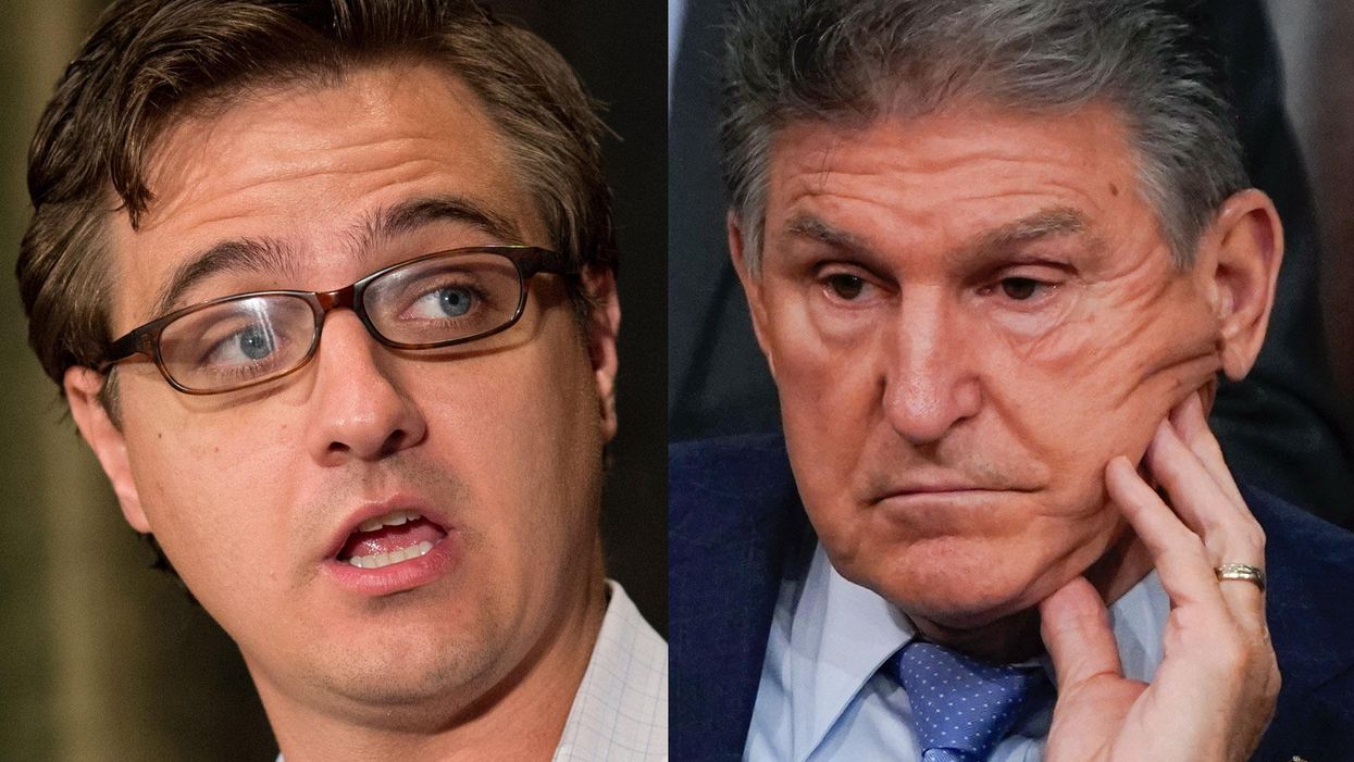 Chris Hayes blames Joe Manchin for Democrats collapsing in new poll: 'This is beyond infuriating'
