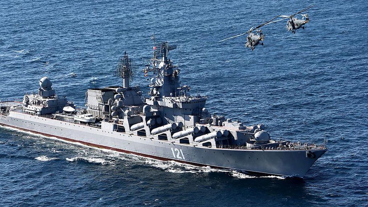 Officials say Ukrainian Neptune missiles sank Russia's Moskva – largest warship lost in combat since WWII. Russian state TV host warns conflict has 'escalated into World War III.'