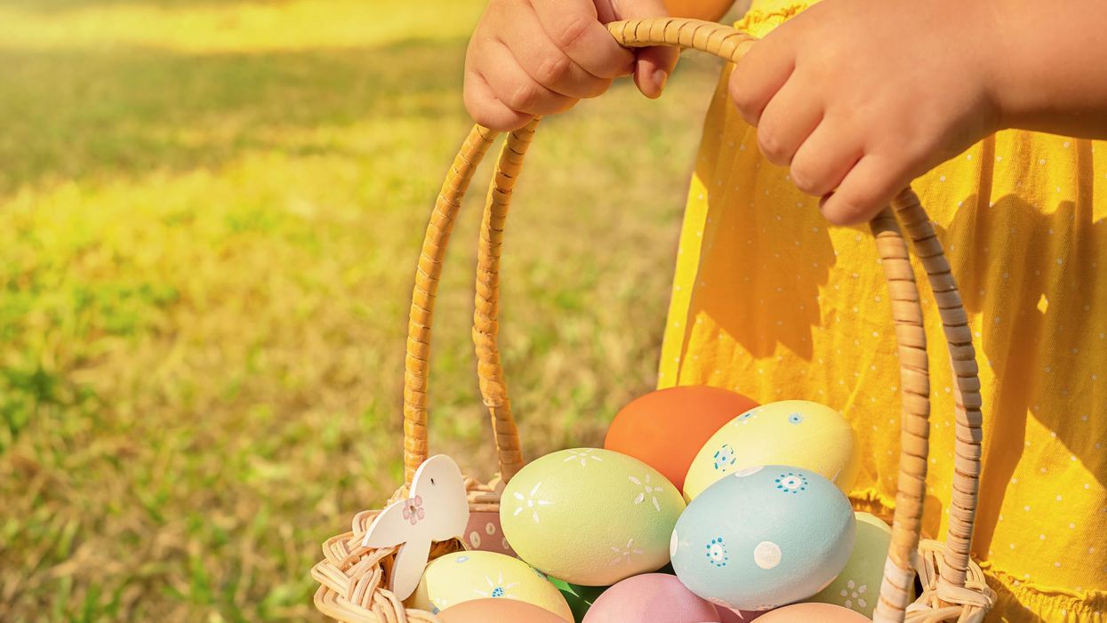 Parent dressed as Easter Bunny hands out eggs with condoms inside to children at Austin elementary school