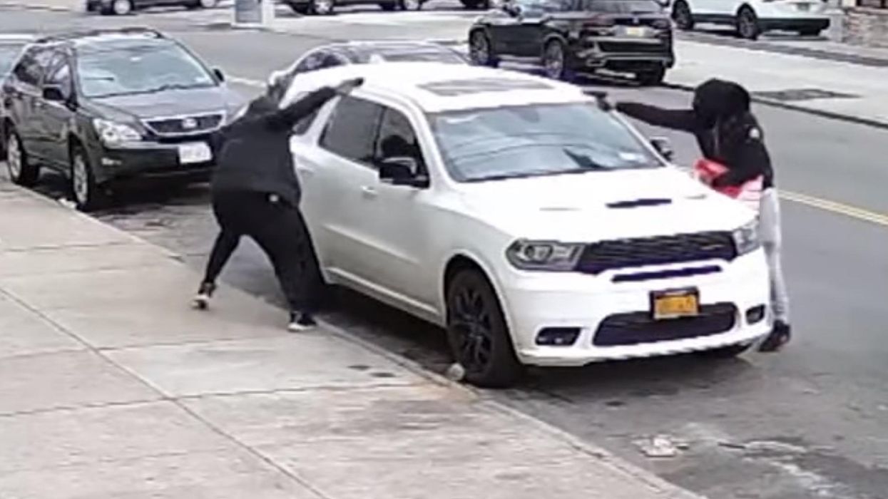 Shocking video captures brazen shootout in broad daylight from Queens