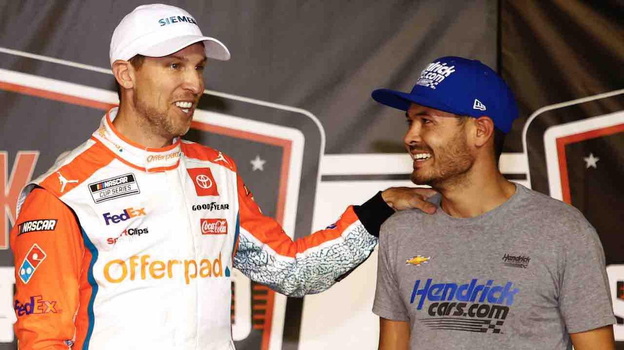 NASCAR orders sensitivity training for driver Denny Hamlin after he posted 'Family Guy' clip that stereotypes Asian drivers