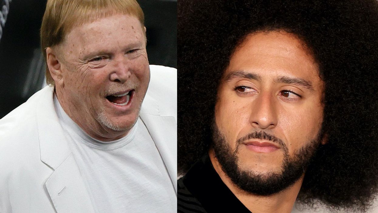 Owner of the Raiders said he would welcome Colin Kaepernick to the team 'with open arms,' calls him misunderstood