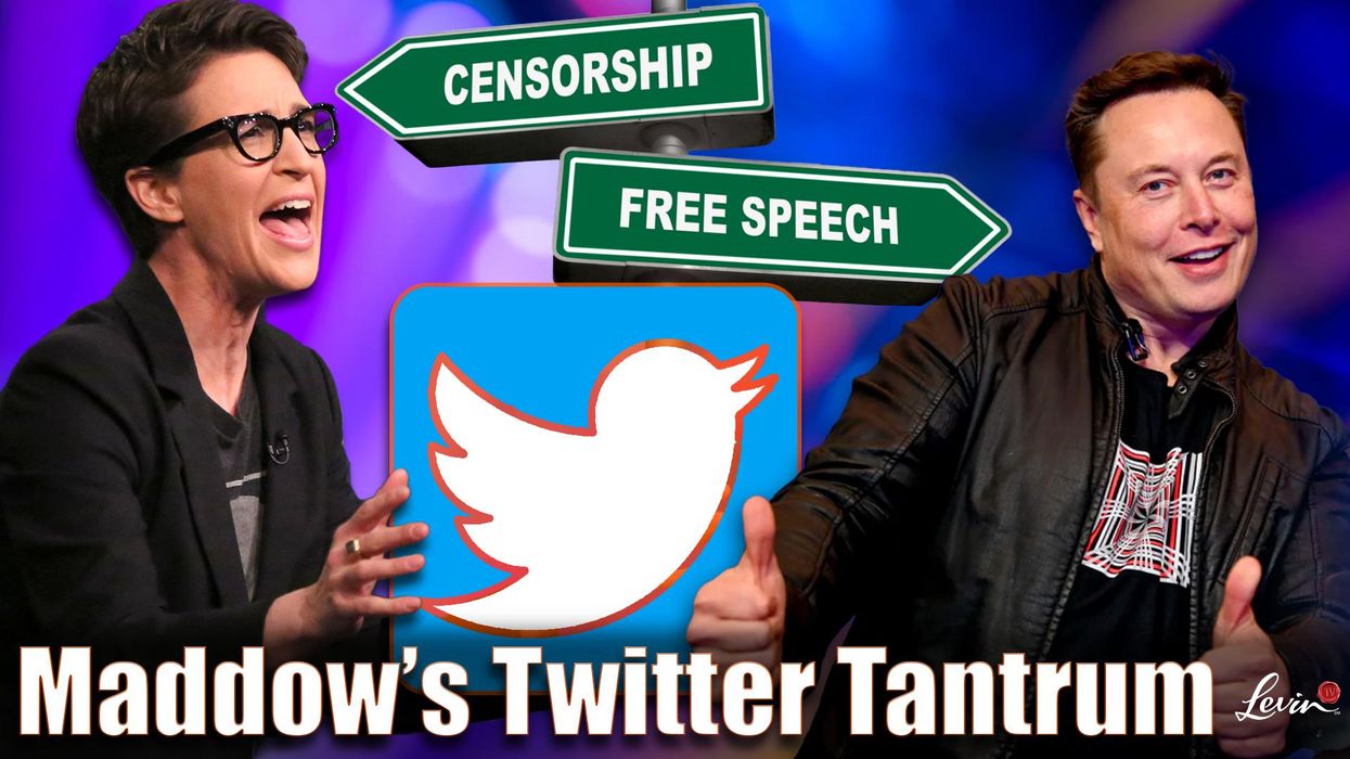 Mark Levin dismantles Maddow's Twitter tantrum