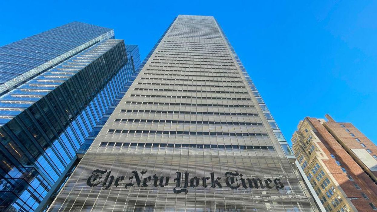 Watch: 'Pro-Life Spider-Man' climbs New York Times building and California's second-tallest skyscraper in daring protest against abortion