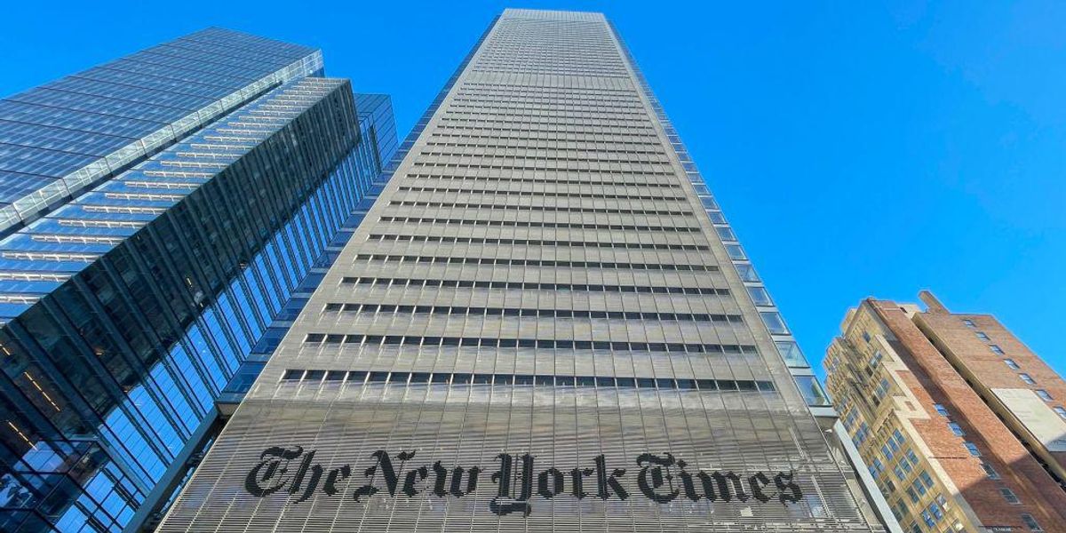 Watch: 'Pro-Life Spider-Man' climbs New York Times building and California's second-tallest skyscraper in daring protest against abortion | Blaze Media