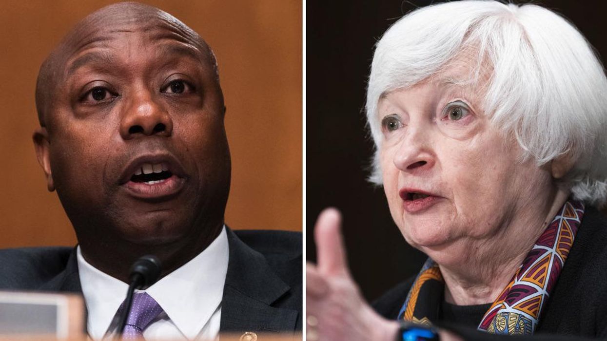 Tim Scott calls out treasury secretary for 'callous' claim that banning abortion is bad for economy, labor force