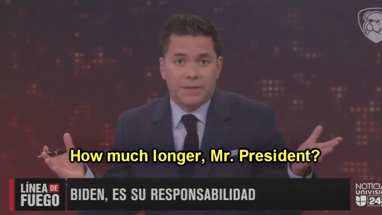 Univision anchor decimates Biden for playing 'blame game' over inflation crisis: 'You must lead'
