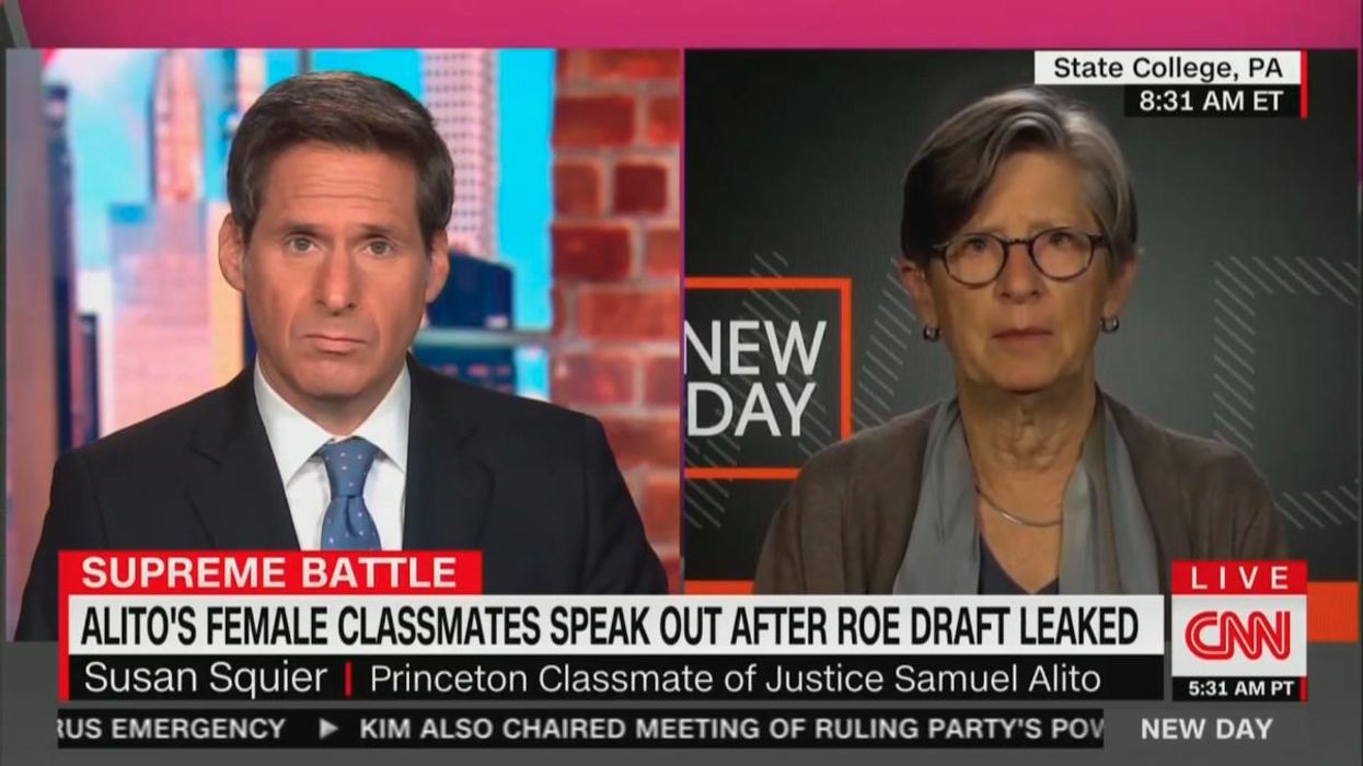CNN digs up random Princeton alumna, classmate of Justice Samuel Alito, so she can trash his opinion on TV