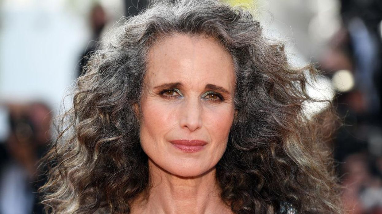 Actress Andie MacDowell fell to her knees after suffering a Trump-induced panic attack on set when she saw a 'sea of men'