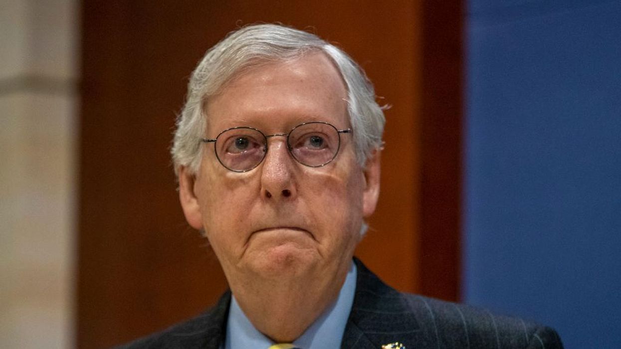 Mitch McConnell and other congressional Republicans visit Zelenskyy in Kyiv as $40 billion aid package stalls in the Senate