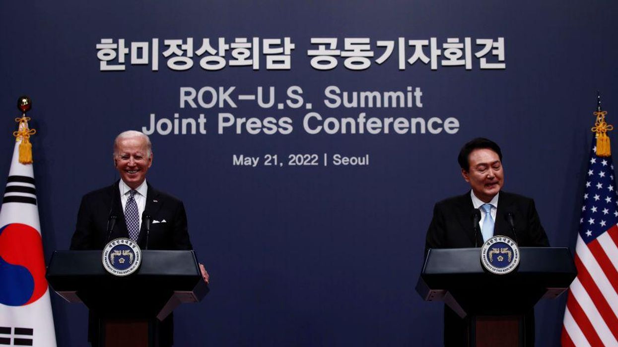 Joe Biden says he's open to meeting with Kim Jong Un during his trip to South Korea