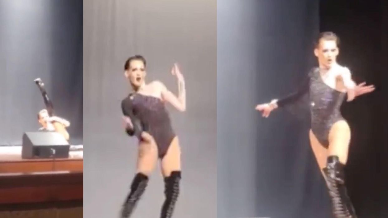 Iowa high school says drag show was unapproved and under investigation after videos go viral online