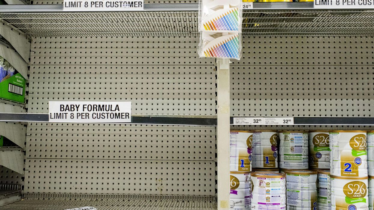 Baby formula out-of-stock rates soared to 70% in May, formula won't be restocked until July