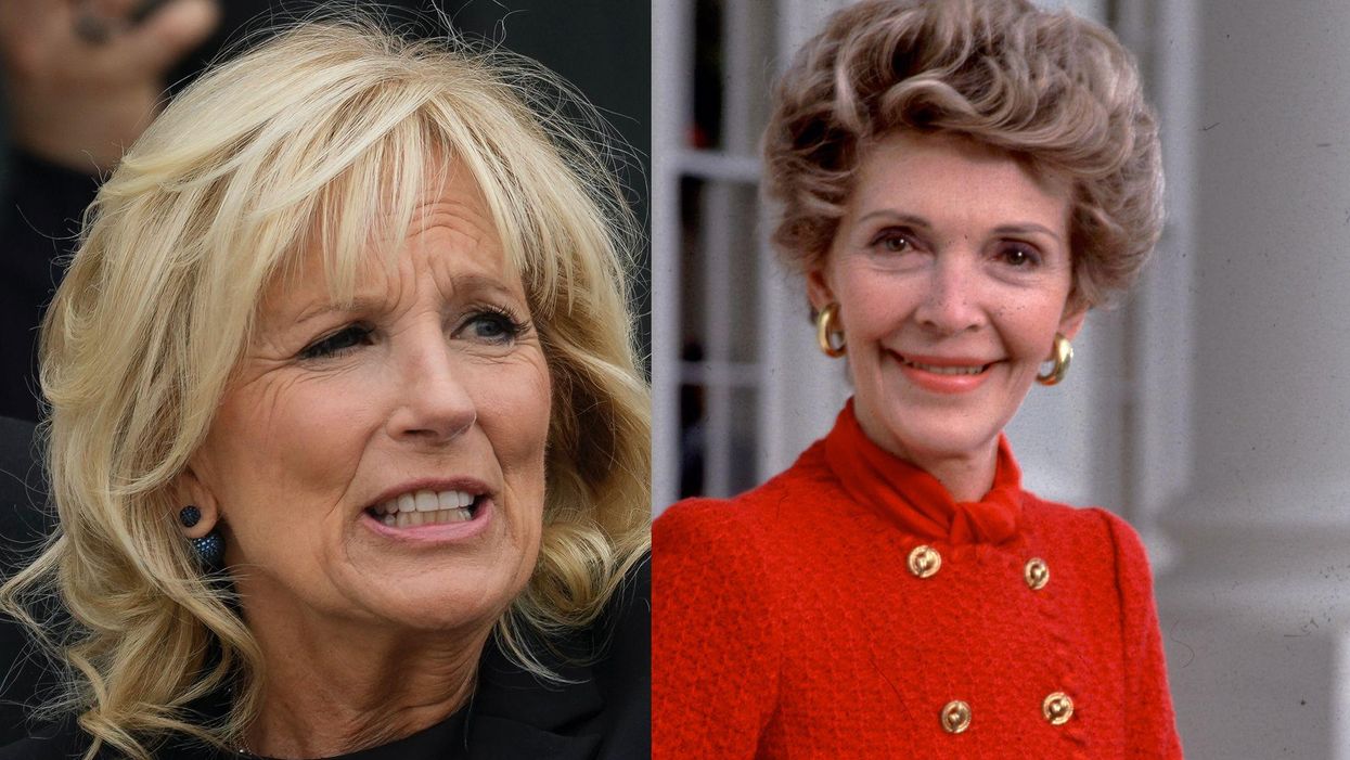 Liberals lash out at Jill Biden over stamp honoring Nancy Reagan during Pride Month: 'I am so f***ing done'