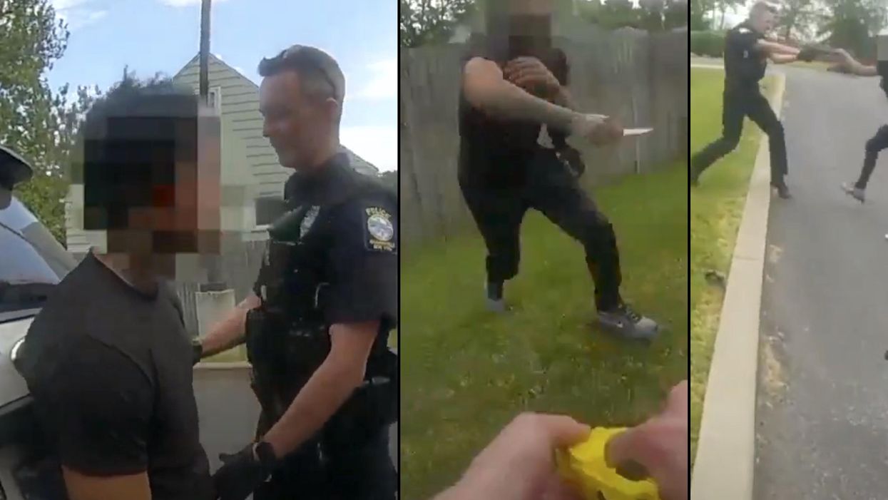 Niagara Falls police release body cam video of suspect stabbing an officer with a knife before being shot