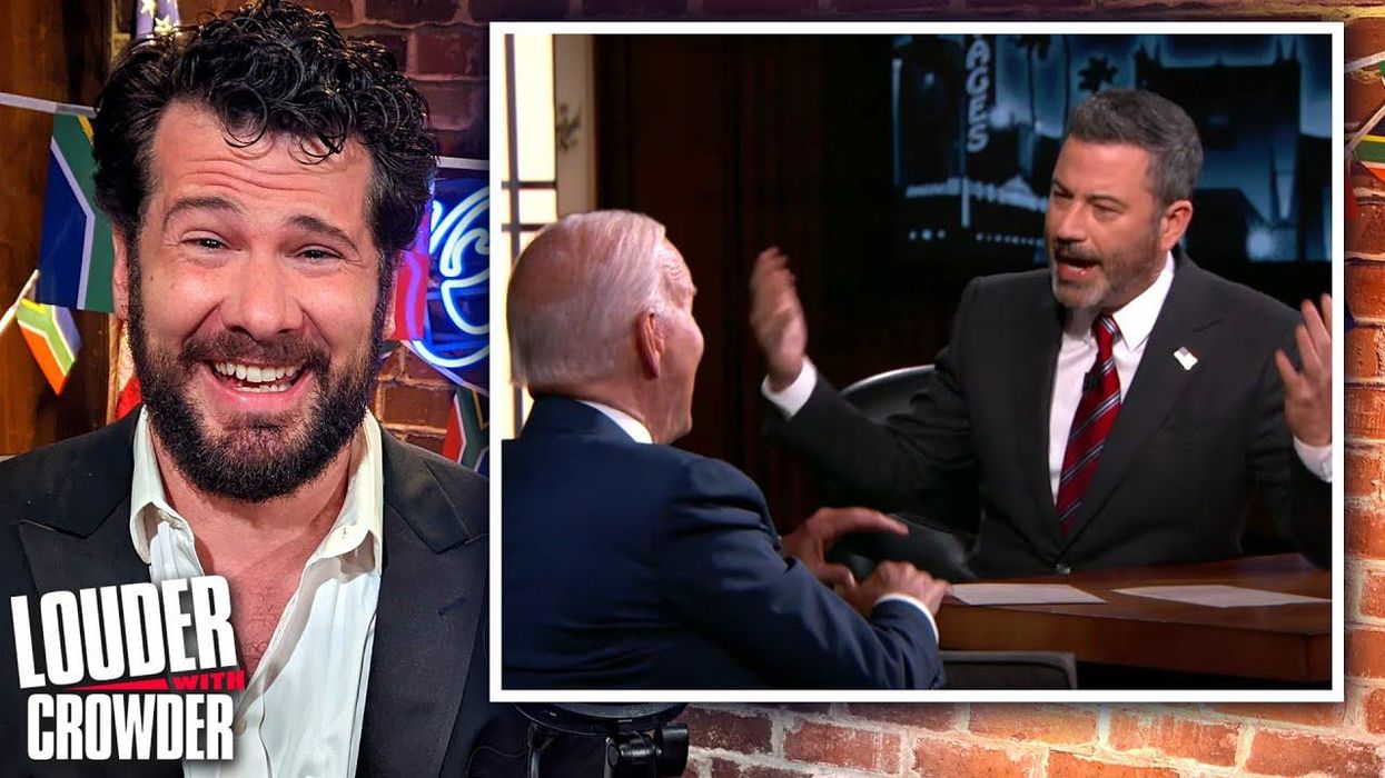 CROWDER: Joe Biden mumbles his way through a Jimmy Kimmel lie fest