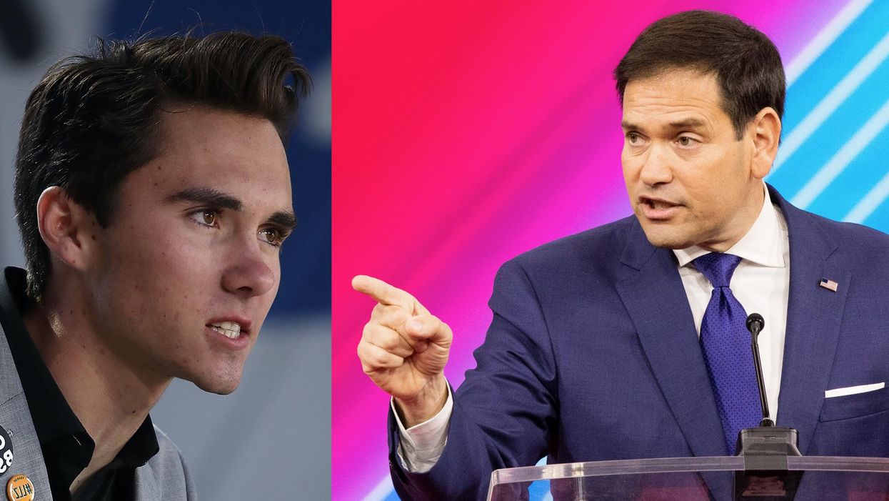 David Hogg says Marco Rubio cancelled meeting over being 'triggered' but apologizes after Rubio's staff calls him out: 'Don’t lie again — we have receipts.'