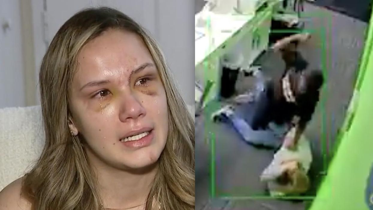 Man brutally punches, stomps on woman 25 times in 'evil,' unprovoked attack; victim even screams she's pregnant to try to get him to stop — but he doesn't